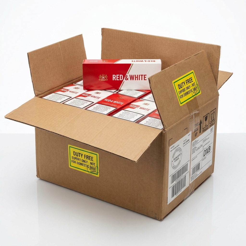 Marlboro Red King Size 20s Duty-Free Master Shipper